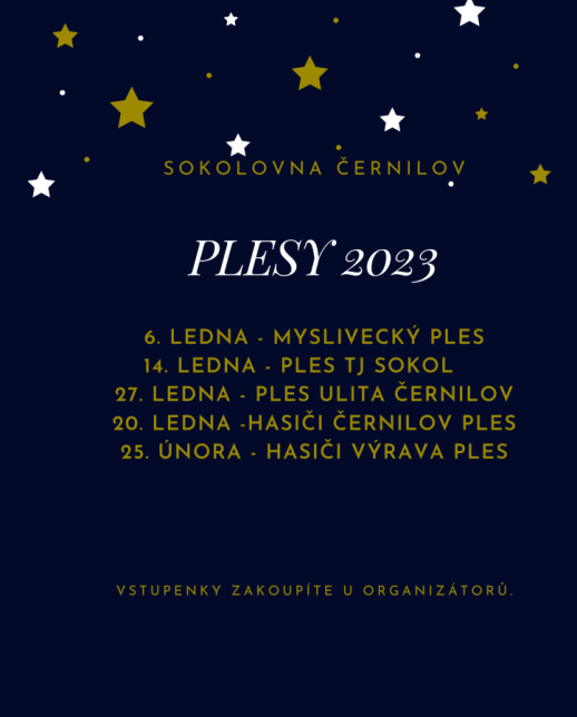 Přehled plesů 2023