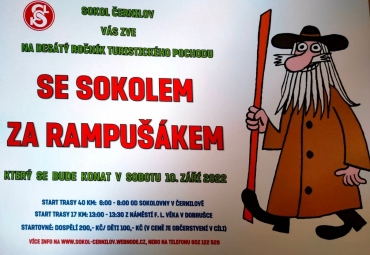 Turistický pochod Rampušák
