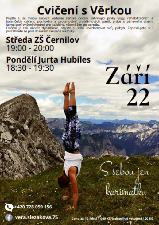Cvičení s Věrkou