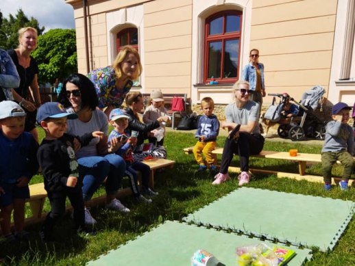 Zahradní slavnost Klubu maminek Dvoreček 21. 6. 2022