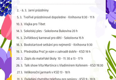 Březen 2026 v Černilově