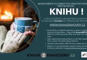 Kniha jako dárek k Vánocům 