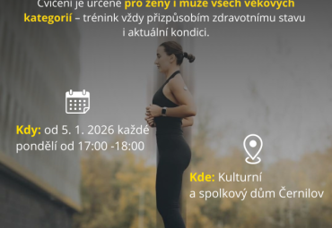 Od nového roku nové cvičení v Černilově - Kruhový trénink