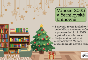 Vánoce v černilovské knihovně