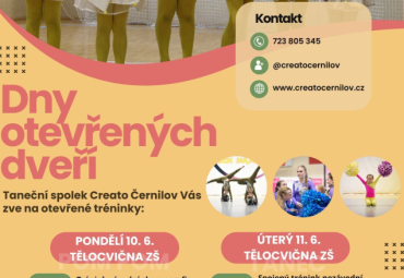 Dny otevřených dveří Creato Černilov 