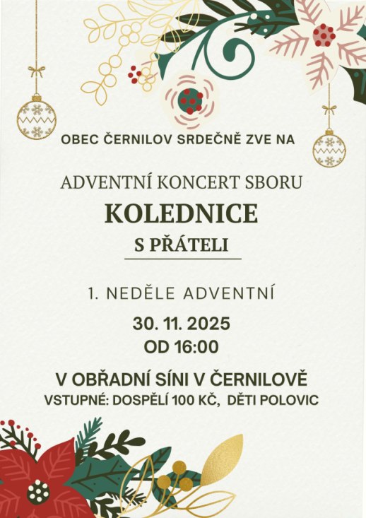 Adventní koncert Kolednic