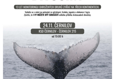 Cestopisná přednáška Ambasadoři divočiny