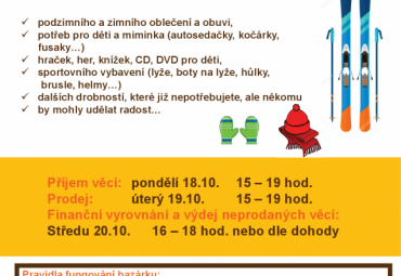Podzimní bazárek