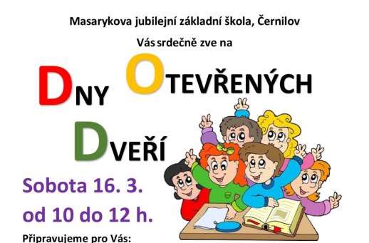 Den otevřených dveří, ZŠ Černilov