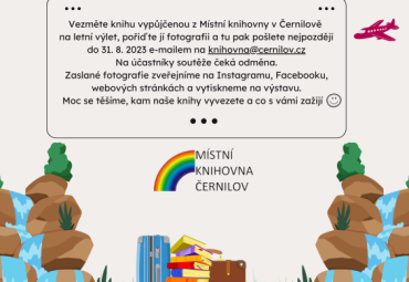 Letní fotosoutěž Kniha na výletě