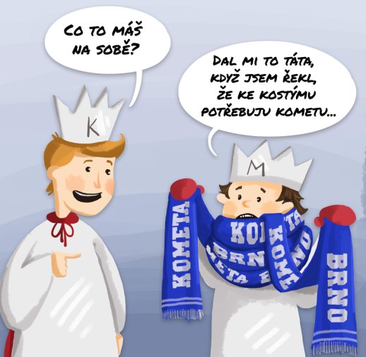 Tříkrálová sbírka v Černilově 7. 1. 2023