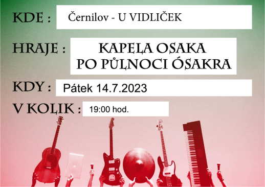 Koncert kapely Osaka