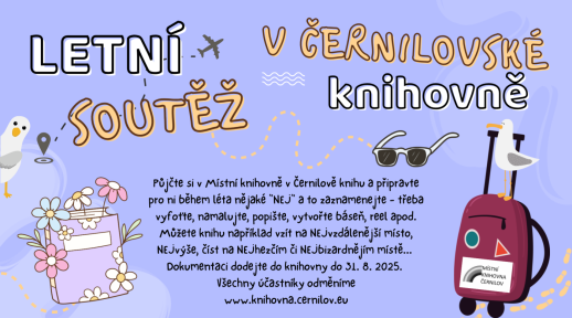 LETNÍ SOUTĚŽ V KNIHOVNĚ