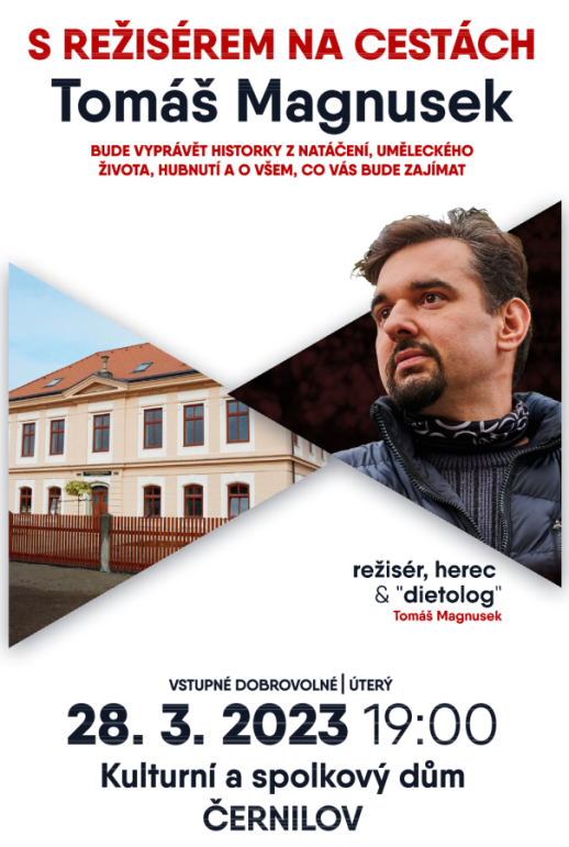 Beseda s režisérem Tomášem Magnuskem 28. 3. KSD