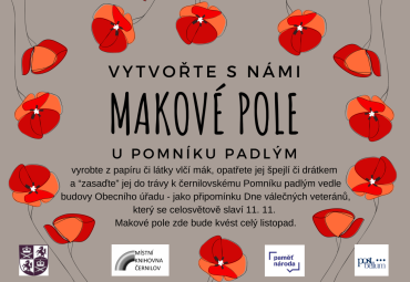 Makové pole u Pomníku padlým