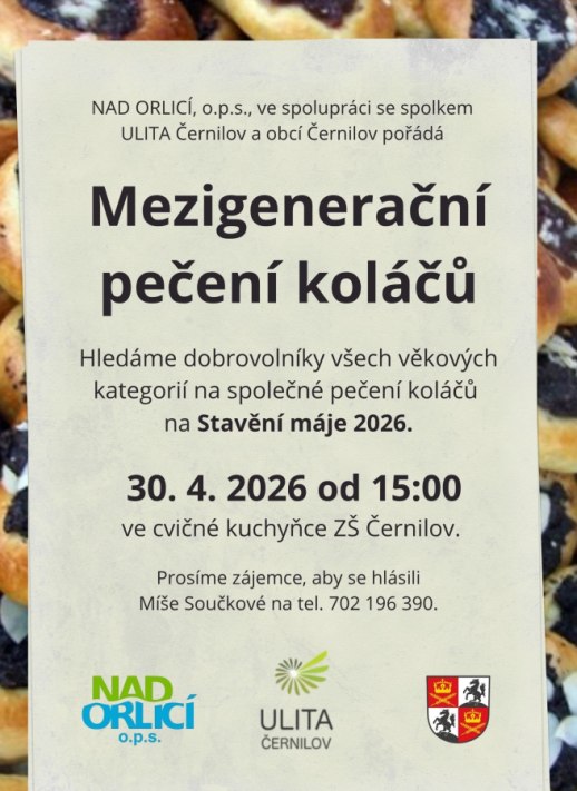 Mezigenerační pečení koláčů