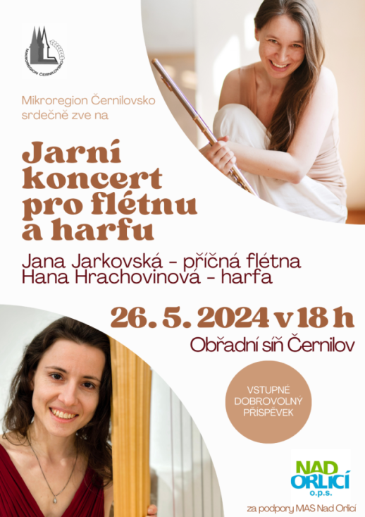 Jarní koncert pro flétnu a harfu 