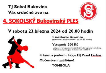 Sokolský ples v Bukovině
