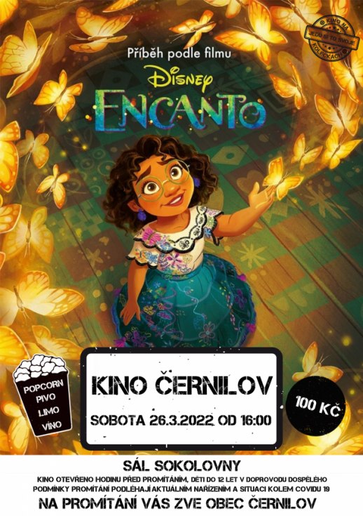 Promítání filmu ENCANTO pro děti