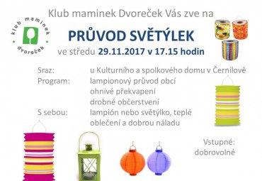 Průvod světílek