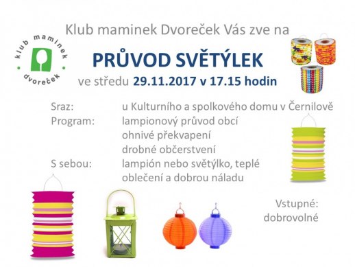Průvod světílek