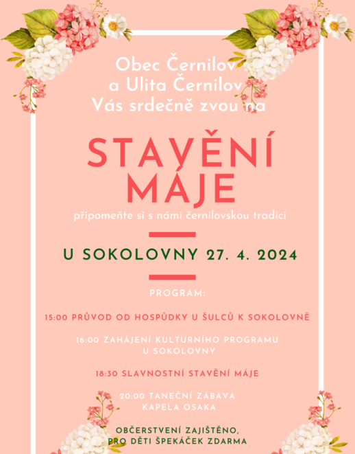 Stavění máje 