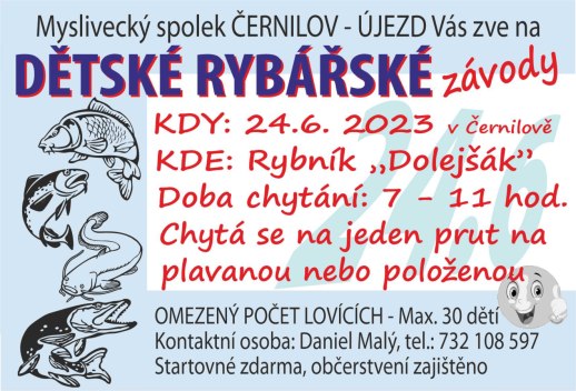 Dětské rybářské závody