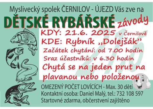 Dětské rybářské závody