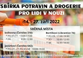Sbírka potravin pro lidi v nouzi