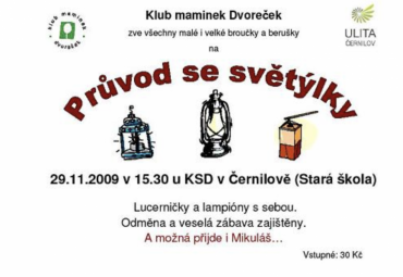 Průvod se světýlky