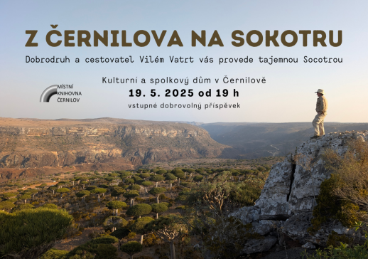 Cestopisná přednáška Z Černilova na Sokotru
