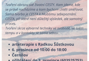 Arteterapeutická sobota pro ženy