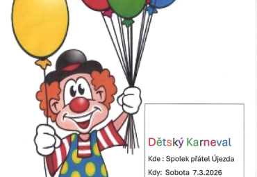 Dětský karneval v Újezdě