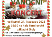 Vánoční koncert ZŠ Černilov s prohlídkou nových prostor školy a prodejní výstavou