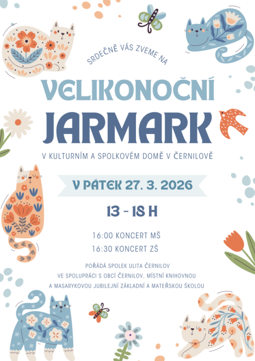   Velikonoční jarmark v KSD Černilov