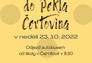 Výlet do Pekla Čertovina 23. 10. 2022