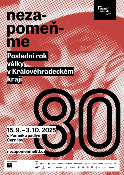 Venkovní výstava Nezapomeňme 80