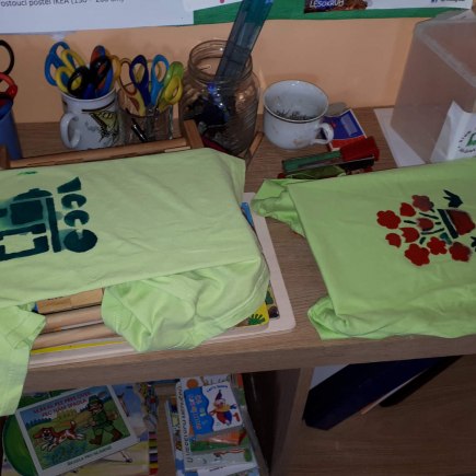 2.6.2020 - Malujeme na textil