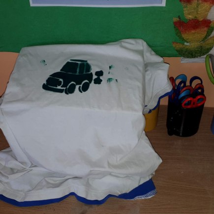 2.6.2020 - Malujeme na textil