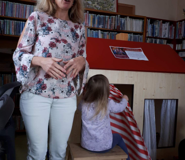 Dvoreček 23.10.2018 - v knihovně