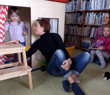 Dvoreček 23.10.2018 - v knihovně