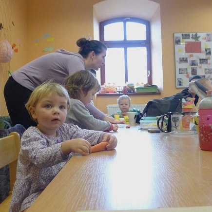 Dvoreček 13.2.2018 Pečení koláčků