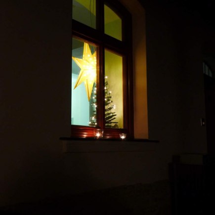 Dvoreček 29.11.2017 průvod světýlek