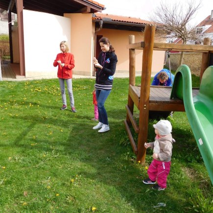 Dvoreček 25.4.2017 - Velikonoční vajíčka