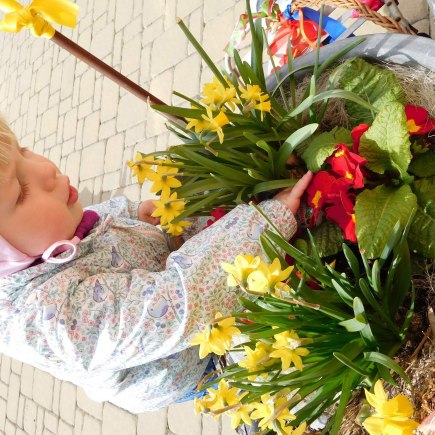 Dvoreček 25.4.2017 - Velikonoční vajíčka