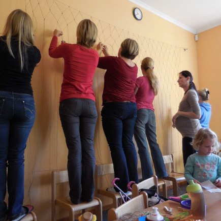 Dvoreček 8.9.2015 Zdobení