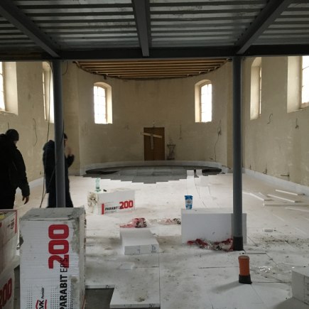 Rekonstrukce obřadní síně v Černilově 2020/2021