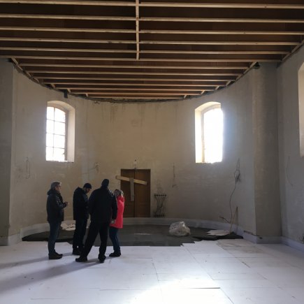 Rekonstrukce obřadní síně v Černilově 2020/2021