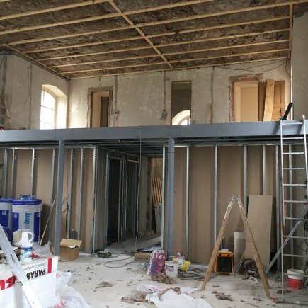 Rekonstrukce obřadní síně v Černilově 2020/2021