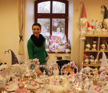 Adventní trh a výstava Betlému Boženy Pečené Sedláčkové 2. 12. 2022 KSD